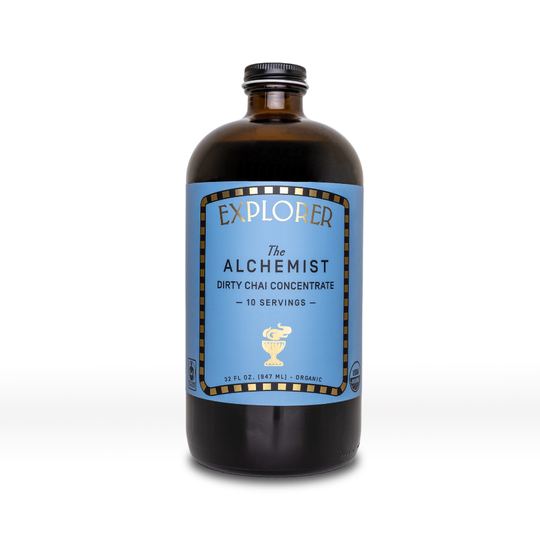 Alchemist Dirty Chai 32oz 1:1 Concentrate banner